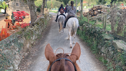 Camino de Santiago a caballo en San Miguel